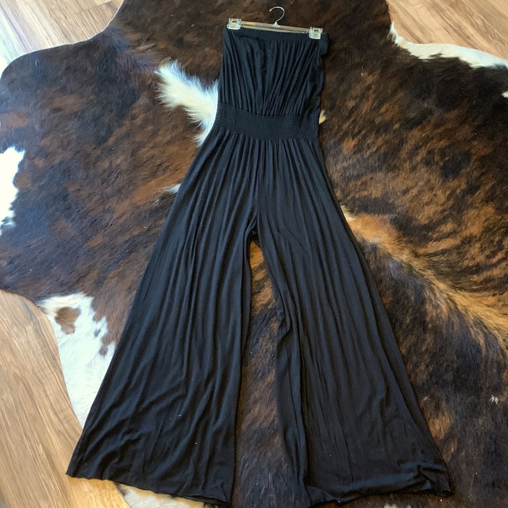 Black Wideleg Jumper